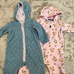 One set of 12 months old CARTER’S onsies